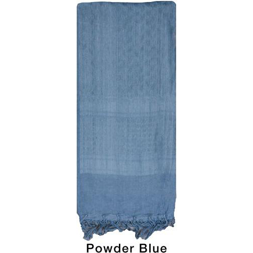 Solid Powder Blue Color Shemagh