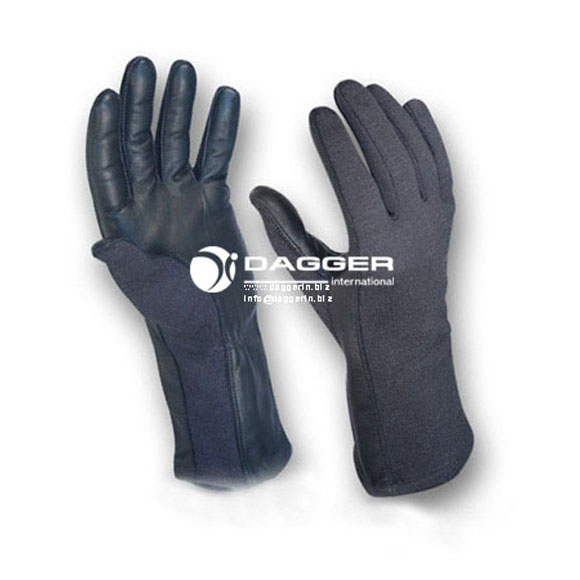 Black Nomex Flght Gloves